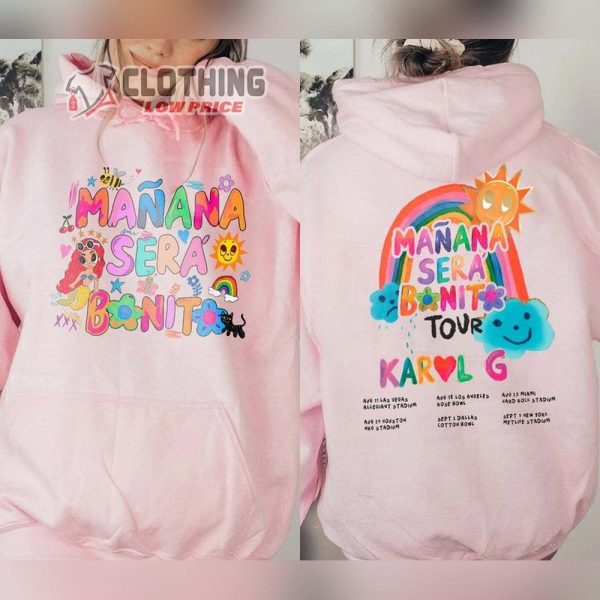 Manana Sera Bonito Unisex Sweatshirt, Karol G 2023 Tour Hoodie, Manana Sera Bonito Album Shirt