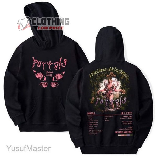 Melanie Singer Portal Hoodie, Melanie Martinez American Singer Merch, Melanie Martinez Music Shirt