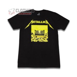 Metallica 72 SEASONS ALBUM COVER T shirt Destroyed Oversized T shirt
