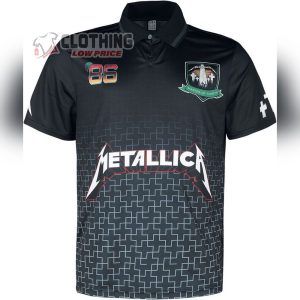 Metallica Amplifield Collection Master Of The Prem Metallica Polo Shirt