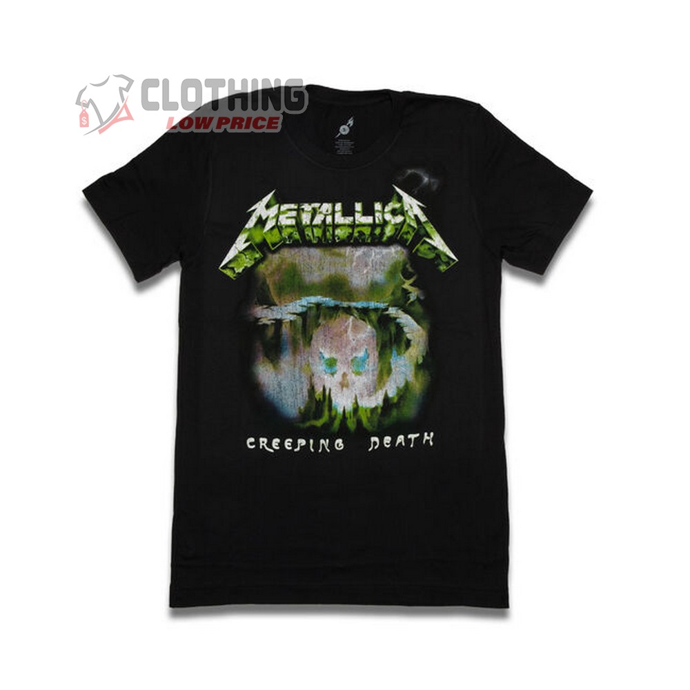 Metallica CREEPING DEATH VINTAGE T-Shirt Metallica Song T-shirt