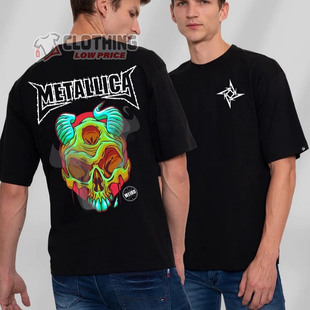 Metallica Fiendish Weird Men Oversized T-Shirt