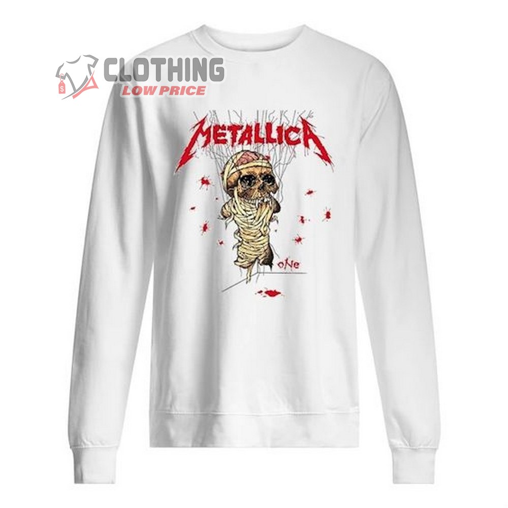 Metallica One Landmine Metallica Album Long Sleeve Shirt