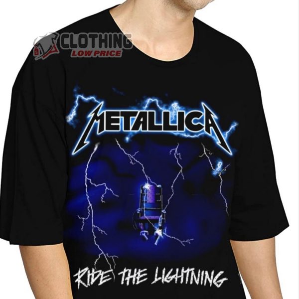 Metallica Ride The Lightning Metallica 2023 T-Shirt