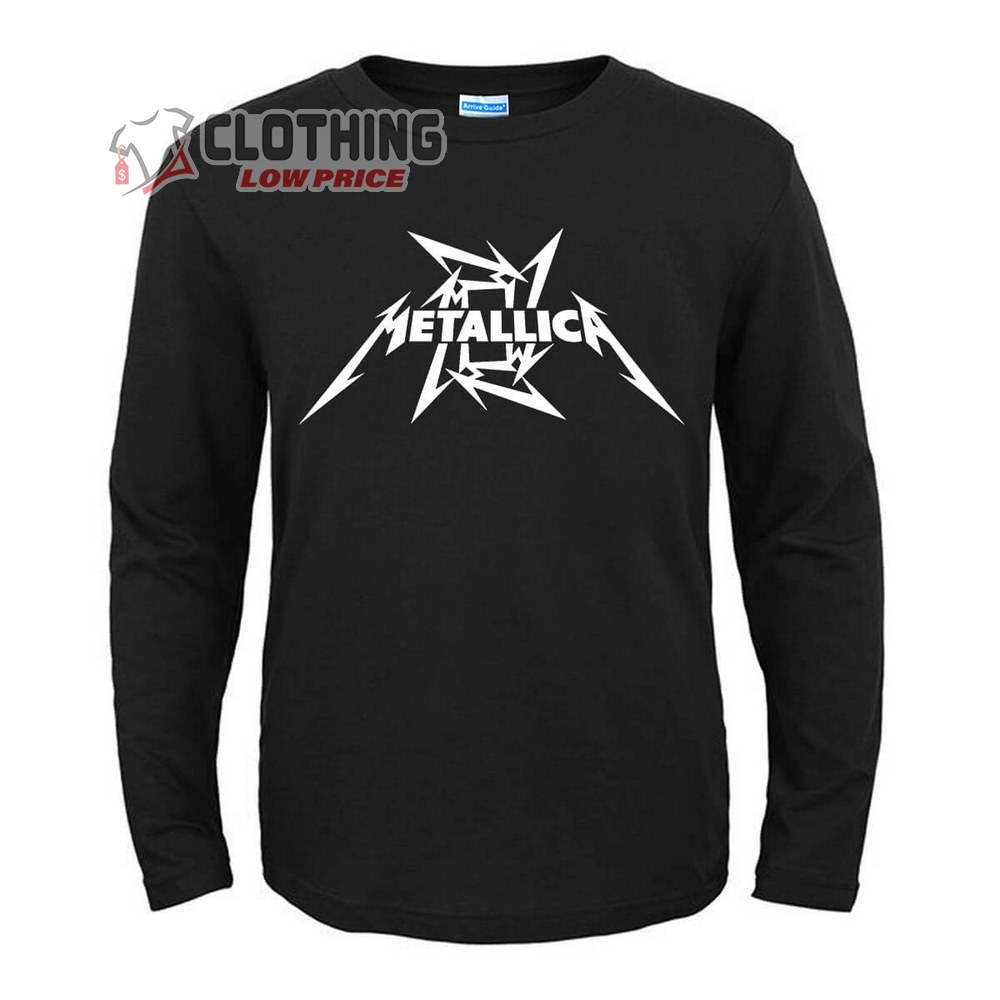 Metallica Thunder Star Metallica The World Tour 2023 Metallica Long Sleeve Shirt