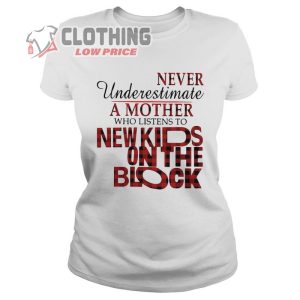 New Kids On The Block Tour 2023 Hoodie, New Kids On The Block Never Underestimate A Mother Who Listens To New Kids On The Block Hoodie, NKOTB Cruise 2023 Merch
