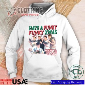 New Kids On The Block Tour 2023 T Shirt New Kids On The Block Have A Funky Christmas Hoodie John Knight New Kids On The Block T Shirt 1