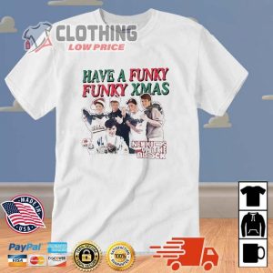 New Kids On The Block Tour 2023 T Shirt New Kids On The Block Have A Funky Christmas Hoodie John Knight New Kids On The Block T Shirt 3