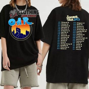 OAR 2023 Summer Tour Unisex Sweatshirt OAR 2023 Concert Shirt OAR Rock Band Fan Merch 1