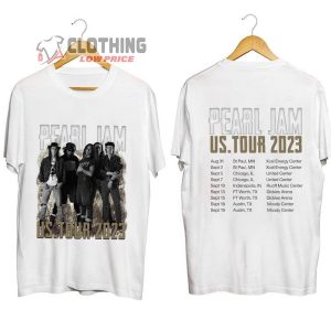 Pearl Jam Us Tour 2023 Unisex T-Shirt, Pearl Jam Rock Band Shirt, Pearl Jam 2023 Concert Merch
