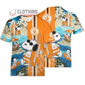 Popeyes Food Beach Snoopy Hawaiian Shirts Popeyes logo Snoopy Glasses Beach Summer 3D Hawaiian Shirt 4
