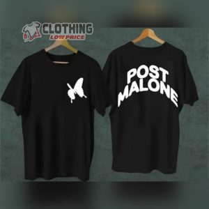 Post Malone Retro Fan Shirt Post Malone Bootleg Clothing Shirt Rapper Post Malone Tour Merch2