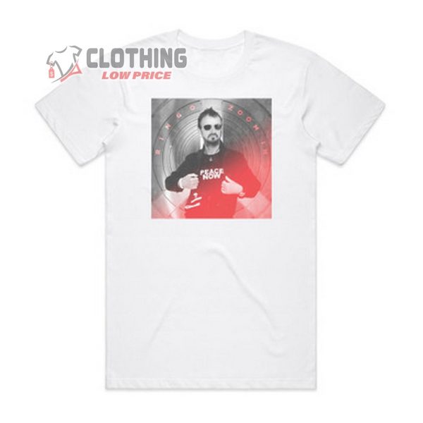 Ringo Starr Zoom In Cover Art T- Shirt, Beatles Songs Written By Ringo Starr T- Shirt, Ringo Starr Tour 2023 T- Shirt