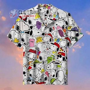 Snoopy Lough Commemorative 3D Print Hawaiian Shirt, Papa Lough Snoopy Beach Summer 3D Hawaiian Shirt