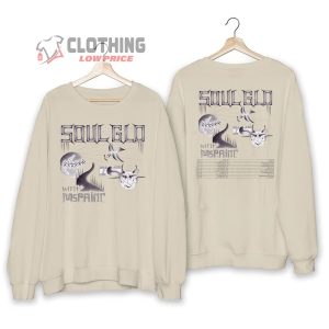 Soul Glo And Mspaint 2023 Tour Merch Mspaint 2023 Concert Shirt Soul Glo 2023 US Tour T Shirt 3