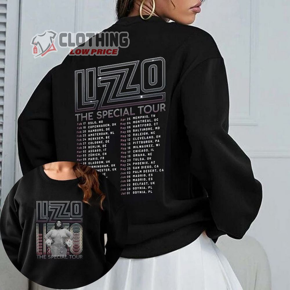 Special Tour 2023 Lizzo Shirt, Lizzo Music Concert Tour 2023 Sweatshirt