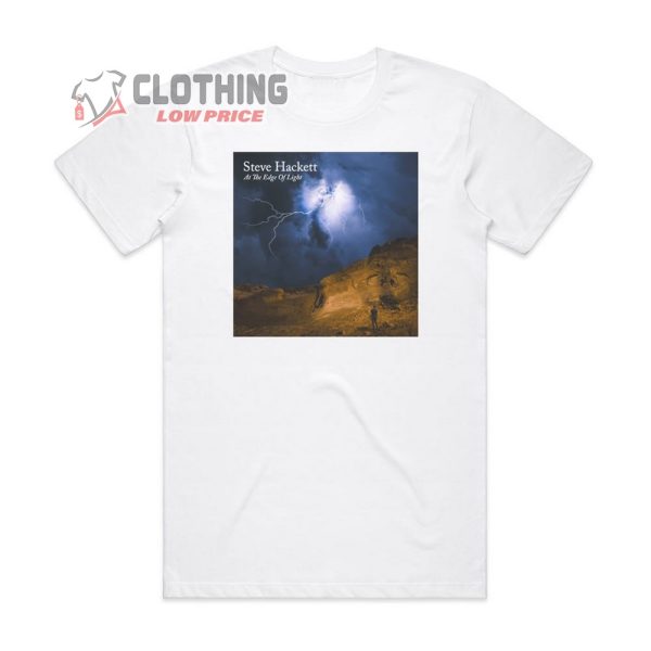 Steve Hackett At The Edge Of Light Album Cover T-shirt, Steve Hackett Solo Albums T- Shirt