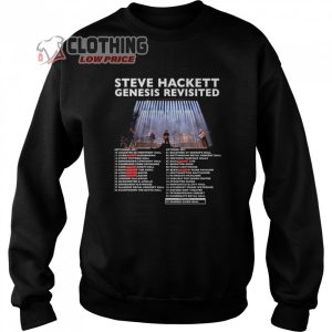 Steve Hackett Genesis Revisited Shirt, Steve Hackett Tour Hoodie