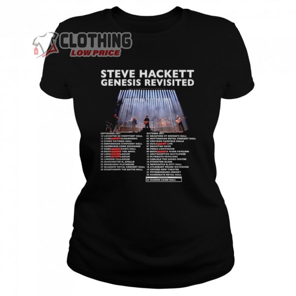 Steve Hackett Genesis Revisited Shirt, Steve Hackett Tour Hoodie