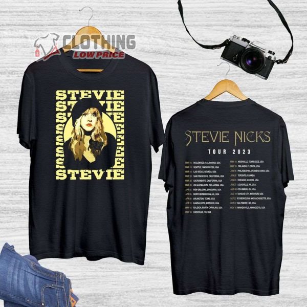 Stevie Nicks Tour Dates 2023 Merch, Stevie Nicks Songs Shirt, Stevie Nicks World Tour 2023 Setlist T-Shirt