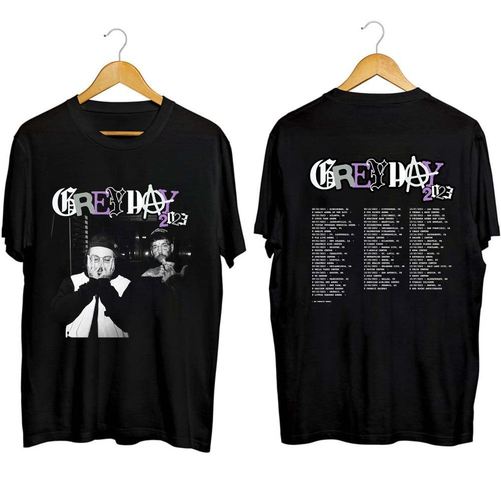 Suicideboy Grey Day Europe Tour 2023 Merch, Grey Day 2023 Tour Shirt, Grey Day 2023 Tour Lineup T-Shirt