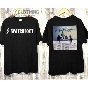 Switchfoot World Tour 2023 Merch Switchfoot Band Shirt Switchfoot Tour 2023 Fan Tee Switchfoot The Beautiful Let Down 20Th Anniversary Tour 2023 T Shirt 2