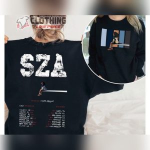 Sza Sos Tour Dates 2023 Unisex Sweatshirt, Sza Tour 2023 T-Shirt, Sza Merch