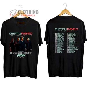 Take Back Your Life Tour 2023 Disturbed Band Unisex T Shirt Disturbed Band World Tour 2023 Shirt Disturbed Take Back Your Life 2023 Concert Merch1