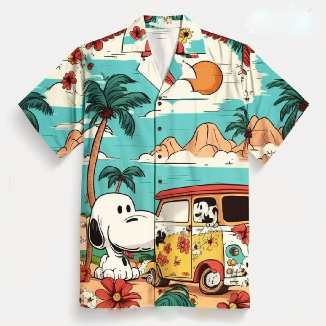 The Best Snoopy Hawaiian Shirt, The Best Snoopy Beach Summer 3D Hawaiian Shirt