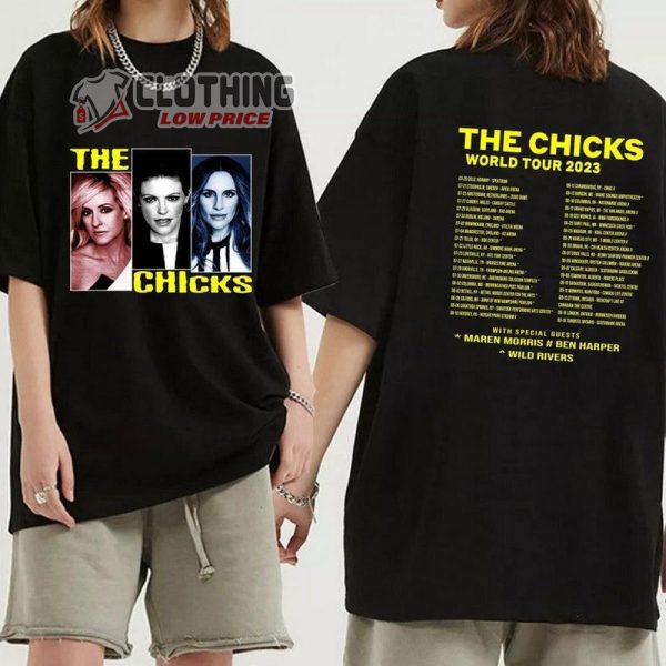 The Chicks 2023 World Tour Unisex Sweatshirt, The Chicks Band Shirt, The Chicks 2023 Concert Merch