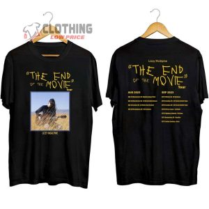 The End Of The Movie EU Rescheduled Tour 2023 Merch Lizzy Mcalpine World Tour 2023 Shirt Lizzy Mcalpine Concert 2023 T Shirt 2