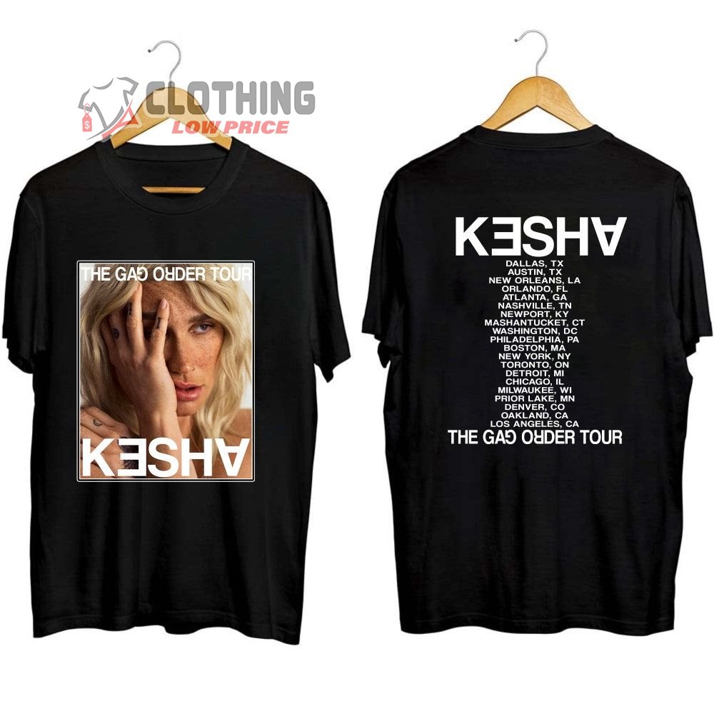 The Gag Order 2023 Tour Merch, Kesha The Gag Order Concert 2023 Shirt