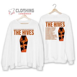 The Hives The Death Of Randy Fitzsimmons 2023 Tour Merch The Hives Rock Band European Tour 2023 Shirt The Hives New Album Tour 2023 T Shirt