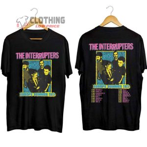 The Interrupters 2023 Europe Summer Tour Merch The Interrupters Band Concert 2023 Shirt The Interrupters Band Tour Dates 2023 T Shirt 1