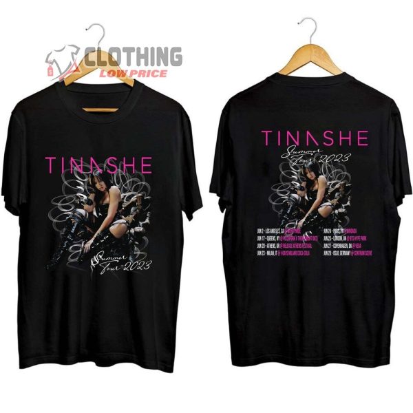 Tinashe 2023 Summer Tour Dates Merch, Summer Tour 2023 Shirt, Tinashe 2023 Concert T-Shirt