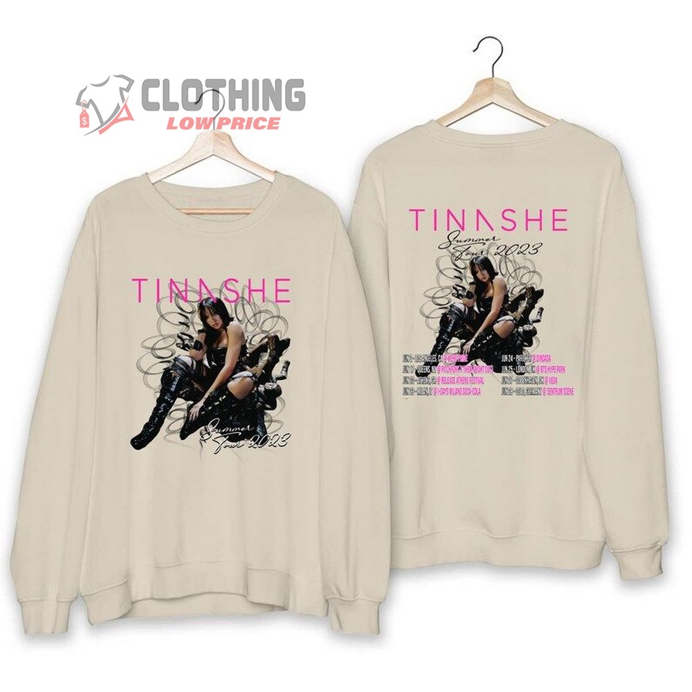 Tinashe 2023 Summer Tour Unisex Sweatshirt, Tinashe 2023 Tour Shirt, Tinashe Merch
