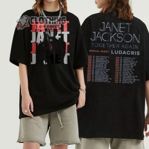 Vintage Janet Jackson Tour 2023 2 Sides Shirt Janet Jackson Vintage Shirt1