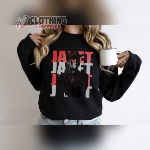Vintage Janet Jackson Tour 2023 2 Sides Shirt Janet Jackson Vintage Shirt4