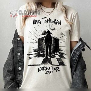 Vintage Louis Tomlinson 2023 Tour T Shirt Louis Tomlinson Shirt One Direction Merch1