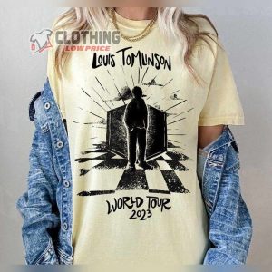 Vintage Louis Tomlinson 2023 Tour T Shirt Louis Tomlinson Shirt One Direction Merch2