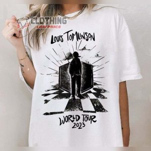 Vintage Louis Tomlinson 2023 Tour T Shirt Louis Tomlinson Shirt One Direction Merch3