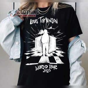 Vintage Louis Tomlinson 2023 Tour T Shirt Louis Tomlinson Shirt One Direction Merch4