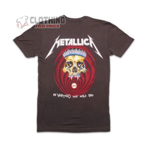 Vintage Metallica This Shortest Straw Has Been Pulled For You In Vertigo You Will Be T Shirt1