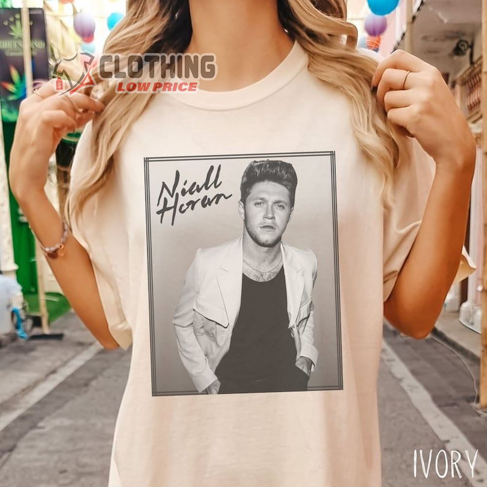 Vintage Niall Horan T-Shirt, Niall Horan One Direction Shirt