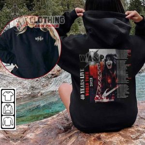 WASP Headless 1989 Music Shirt WASP Tour 2023 Sweatshirt WASP Rock Band Unisex Hoodie3