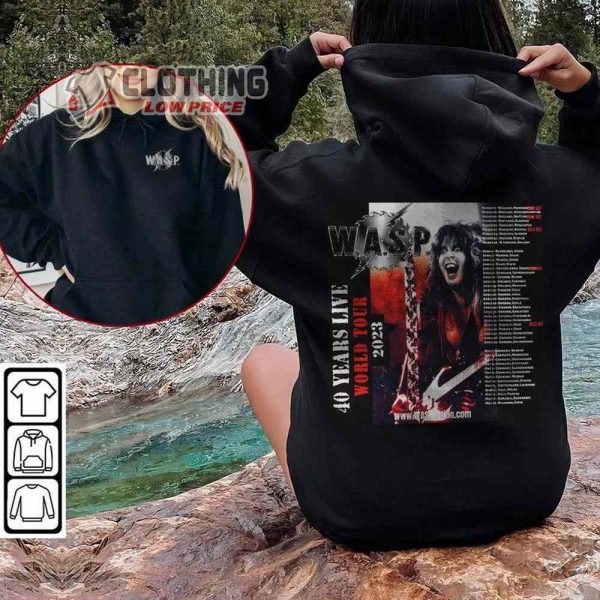 W.A.S.P Headless 1989 Music Shirt, WASP Tour 2023 Sweatshirt, W.A.S.P Rock Band Unisex Hoodie