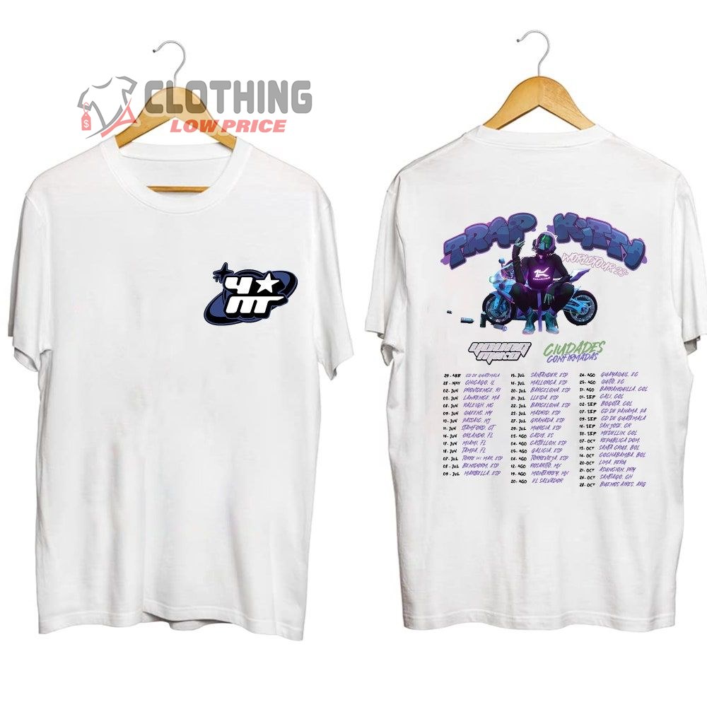 Young Miko Trap Kitty World Tour 2023 Merch, Young Miko 2023 Concert Shirt, Trap Kitty Young Miko Tour Dates 2023 T-Shirt
