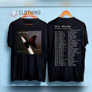 2023 Tour Post Malone Shirt, Post Malone Rapper 2023 Concert T-Shirt, Hot Trending 2023 Unisex Shirt
