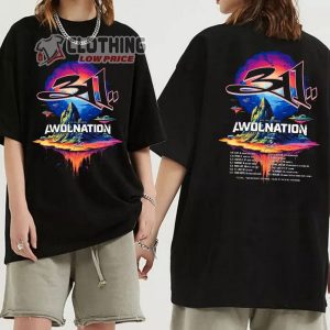 311 Band Fall Tour 2023 Merch 311 US Tour 2023 With Awolnation And Blame My Youth Shirt 311 Tour Dates 2023 T Shirt 2