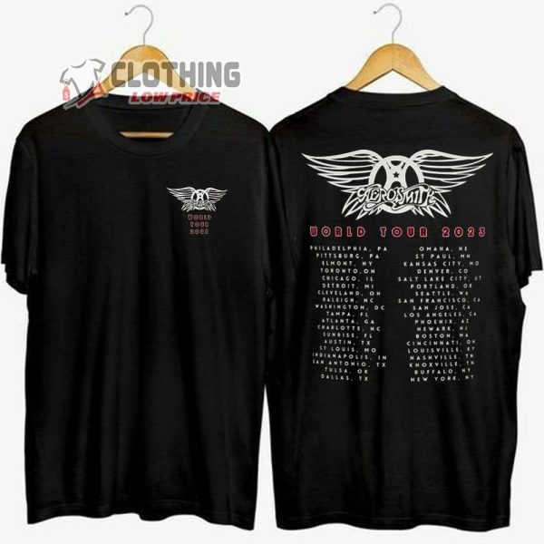 Aerosmith World Tour 2023 Merch, Peace Out Farewell Tour Shirt, Aerosmith 2023-2024 Peace Out Farewell Tour